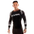 Photo1: KVRA Rashguard MOMOA Long Sleeve Black (1)