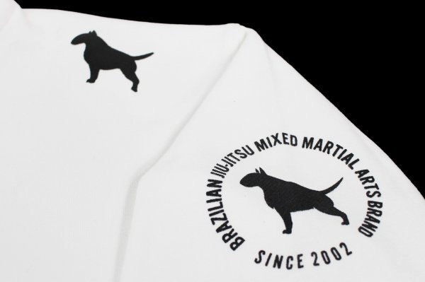 Photo5: BULL TERRIER Hoodie Parka MOCOLOGO White (5)