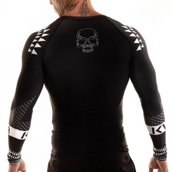Photo3: KVRA Rashguard MOMOA Long Sleeve Black (3)