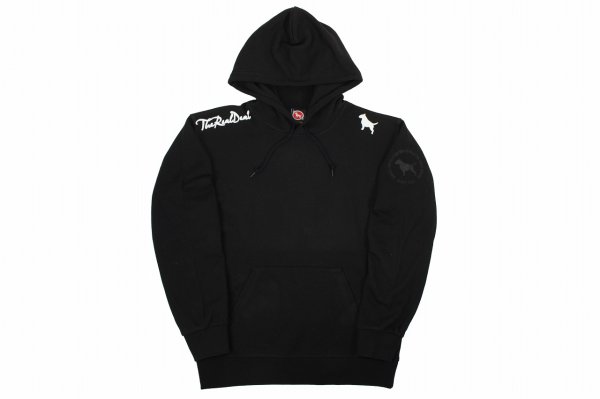 Photo1: BULL TERRIER Hoodie Parka MOCOLOGO Black (1)