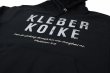 Photo3: BULL TERRIER Kleber Koike LIVE TO FIGHT Hoodie Parka Black (3)
