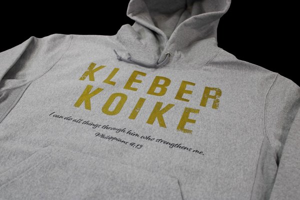 Photo3: BULL TERRIER Kleber Koike LIVE TO FIGHT Hoodie Parka Ash (3)