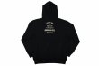Photo2: BULL TERRIER Kleber Koike LIVE TO FIGHT Hoodie Parka Black (2)