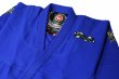 Photo5: BULLTERRIER Jiu-Jitsu Gi FUJIN RAIJIN 2.0 Blue (5)