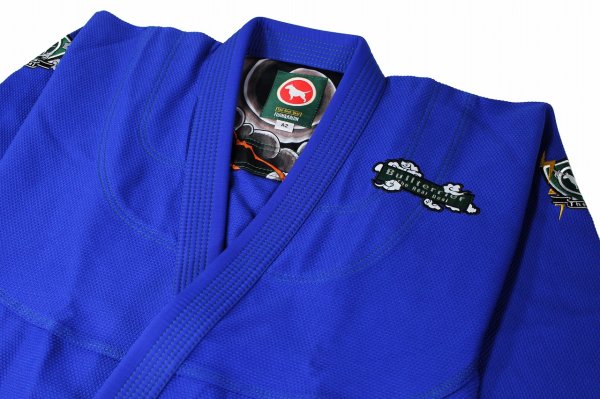 Photo5: BULLTERRIER Jiu-Jitsu Gi FUJIN RAIJIN 2.0 Blue (5)