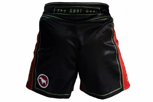 Photo3: BULL TERRIER Fight Shorts Short Fit TRADITIONAL 4.0 Black (3)