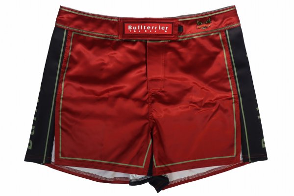 Photo4: BULL TERRIER Fight Shorts Short Fit TRADITIONAL 4.0 Wine (4)