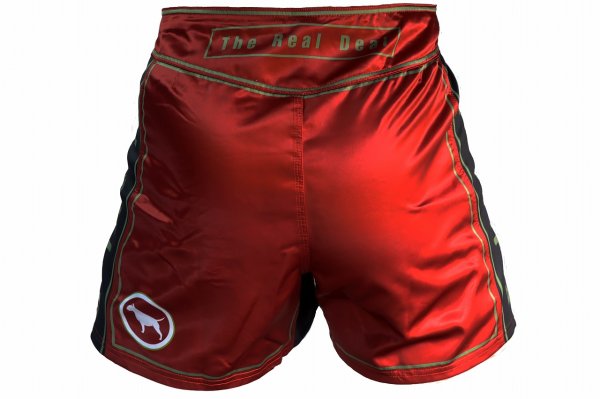 Photo3: BULL TERRIER Fight Shorts Short Fit TRADITIONAL 4.0 Wine (3)