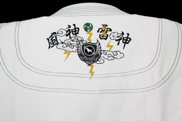 Photo8: BULLTERRIER Jiu-Jitsu Gi FUJIN RAIJIN 2.0 White (8)