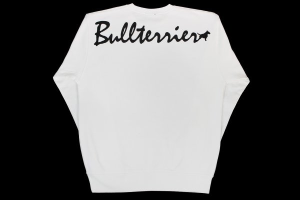 Photo2: BULL TERRIER Sweatshirt MOCOLOGO White (2)