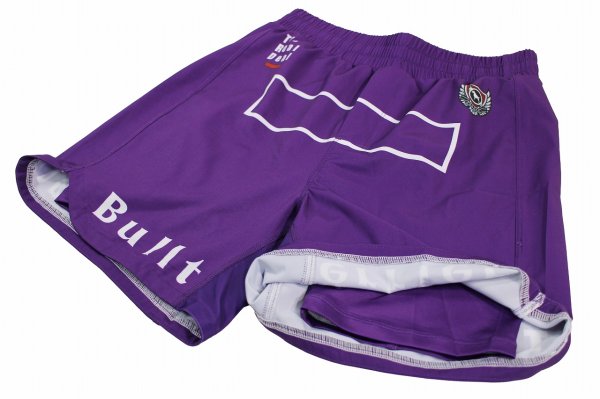 Photo8: BULL TERRIER Fight Shorts FIGHT&SPORTS Purple (8)
