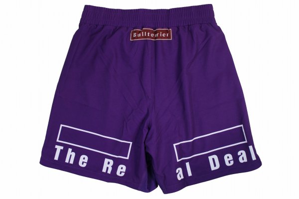 Photo5: BULL TERRIER Fight Shorts FIGHT&SPORTS Purple (5)