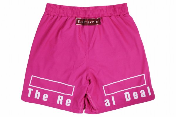 Photo5: BULL TERRIER Fight Shorts FIGHT&SPORTS Pink (5)
