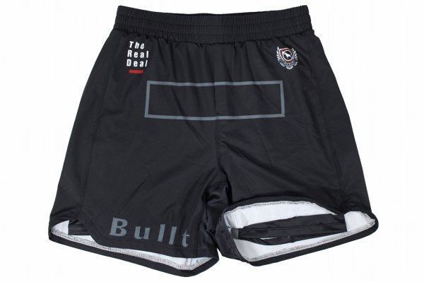 Photo6: BULL TERRIER Fight Shorts FIGHT&SPORTS Black (6)