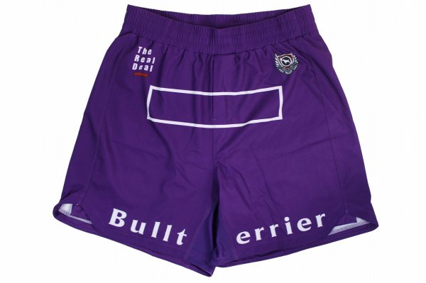 Photo4: BULL TERRIER Fight Shorts FIGHT&SPORTS Purple (4)