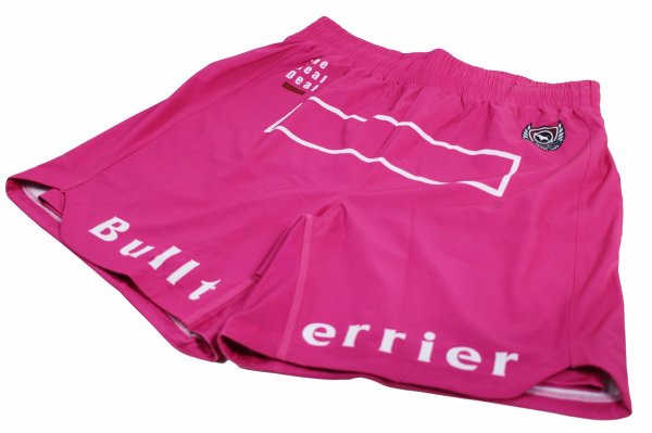 Photo7: BULL TERRIER Fight Shorts FIGHT&SPORTS Pink (7)