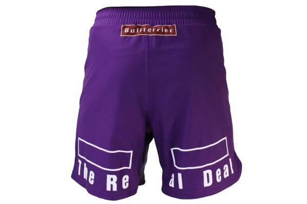 Photo3: BULL TERRIER Fight Shorts FIGHT&SPORTS Purple (3)