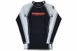 Photo4: BULL TERRIER Rashguard RANK 4.0 Long Sleeve White (4)