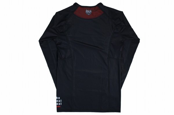 Photo5: BULL TERRIER Rashguard RANK 4.0 Long Sleeve Black (5)