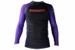 Photo1: BULL TERRIER Rashguard RANK 4.0 Long Sleeve Purple (1)