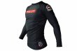 Photo2: BULL TERRIER Rashguard RANK 4.0 Long Sleeve Black (2)