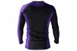 Photo3: BULL TERRIER Rashguard RANK 4.0 Long Sleeve Purple (3)
