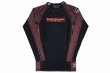Photo4: BULL TERRIER Rashguard RANK 4.0 Long Sleeve Brown (4)