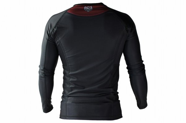 Photo3: BULL TERRIER Rashguard RANK 4.0 Long Sleeve Black (3)