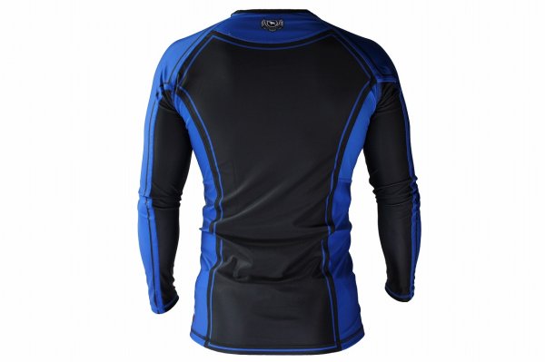 Photo3: BULL TERRIER Rashguard RANK 4.0 Long Sleeve Blue (3)
