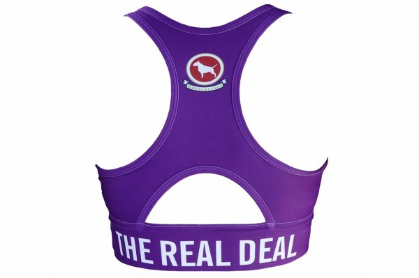 Photo7: BULL TERRIER Ladies Bra Top 3.0 Purple (7)