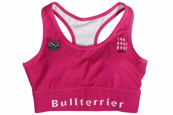 Photo1: BULL TERRIER Ladies Bra Top 3.0 Pink (1)