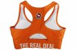 Photo2: BULL TERRIER Ladies Bra Top 3.0 Orange (2)
