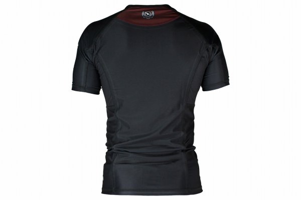 Photo3: BULL TERRIER Rashguard RANK 4.0 Short Sleeve Black (3)