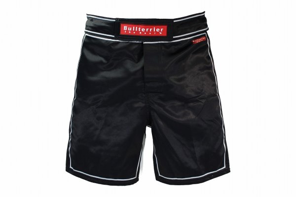 Photo2: BULL TERRIER Fight Shorts RANK 4.0 White (2)