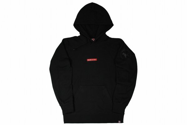 Photo1: BULL TERRIER Hoodie Parka BOX TAG Black (1)