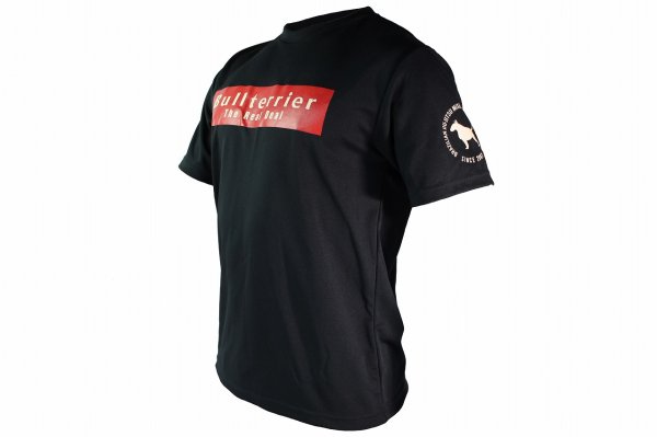 Photo5: BULL TERRIER Dry Fit T-Shirt BASIC LOGO Black (5)