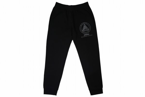 Photo1: BULL TERRIER Kleber Koike Gym SweatPants Black (1)