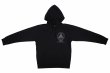 Photo1: BULL TERRIER Kleber Koike Gym Hoodie Parka Black (1)