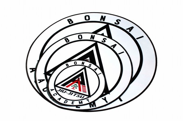 Photo1: Bonsai Jiu-Jitsu Patch Circle 2.0 (1)