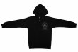 Photo1: BULL TERRIER Kleber Koike Gym Zip Hoodie Parka Black (1)