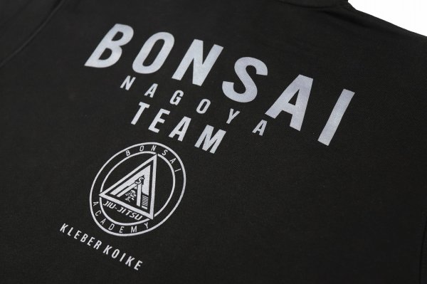 Photo4: BULL TERRIER Kleber Koike Gym Zip Hoodie Parka Black (4)