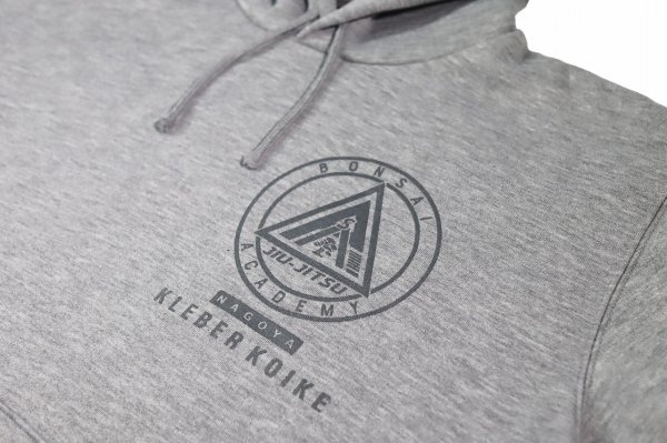 Photo3: BULL TERRIER Kleber Koike Gym Hoodie Parka Gray (3)