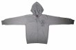 Photo1: BULL TERRIER Kleber Koike Gym Zip Hoodie Parka Gray (1)