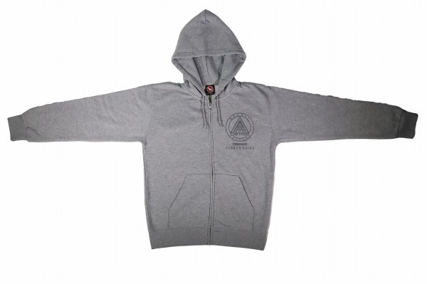 Photo1: BULL TERRIER Kleber Koike Gym Zip Hoodie Parka Gray (1)