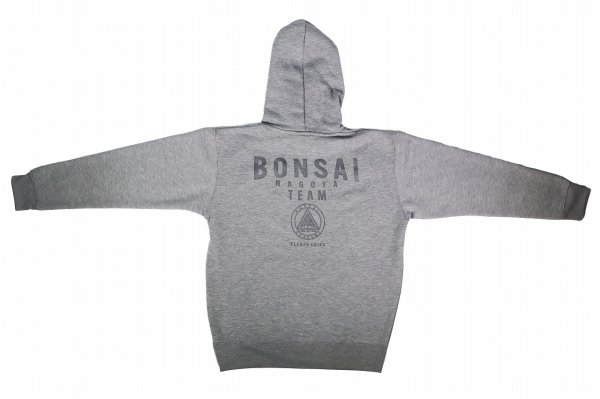 Photo2: BULL TERRIER Kleber Koike Gym Hoodie Parka Gray (2)