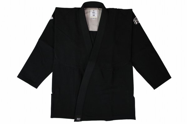 Photo1: ACEVEN Jiu-Jitsu Gi LIGHT TIP Black (1)