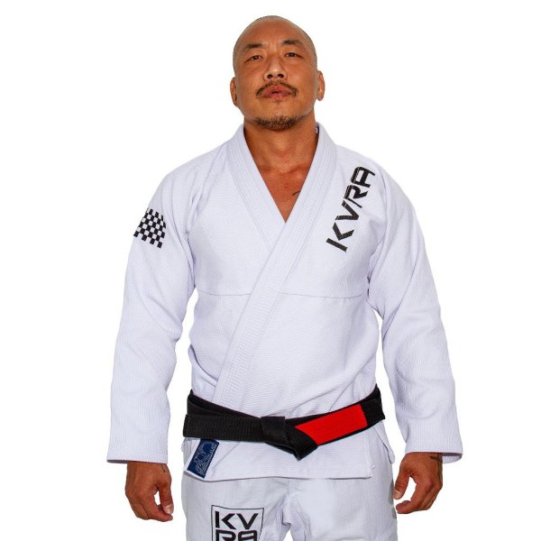 Photo1: KVRA Jiu-Jitsu Gi FICHA BORDADOS White (1)