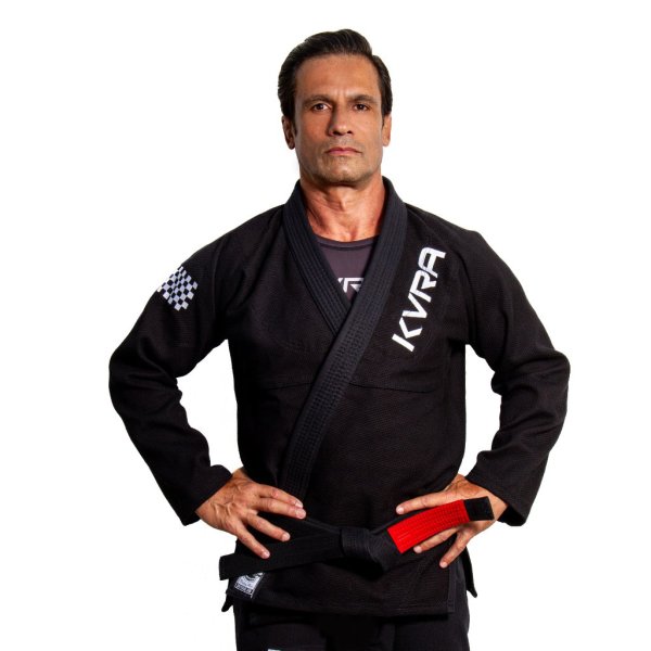 Photo1: KVRA Jiu-Jitsu Gi FICHA BORDADOS Black (1)
