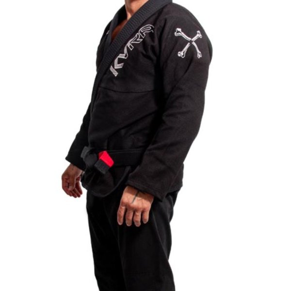 Photo5: KVRA Jiu-Jitsu Gi SILVER ARTE Black (5)