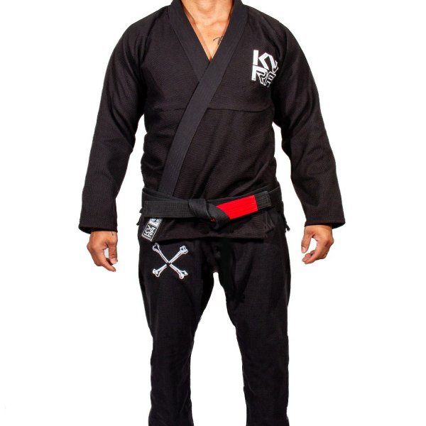 Photo2: KVRA Jiu-Jitsu Gi COMPETITION SUPREME Black (2)